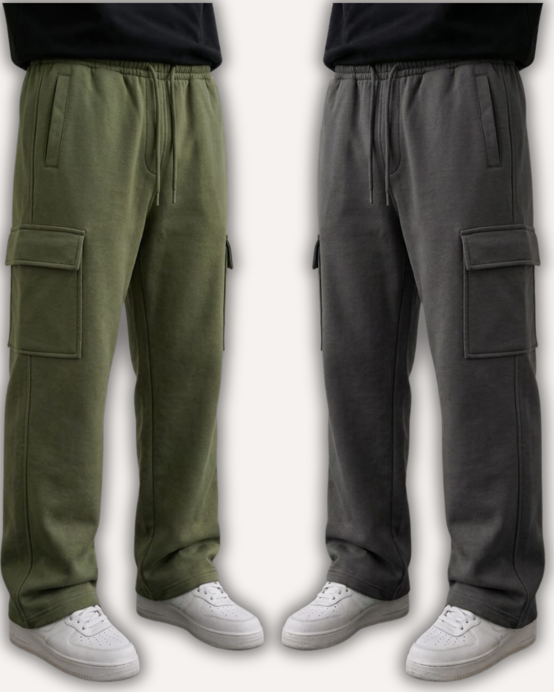 Pack of 2 Cargo Trousers