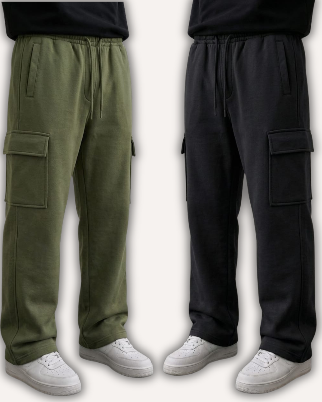 Pack of 2 Cargo Trousers