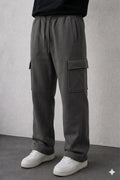 Men's Premium Cargo Trousers - Charcoal